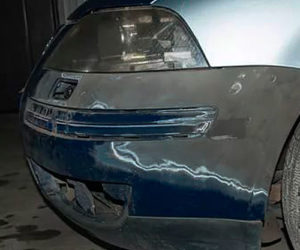 Image - DIY repair and painting of a plastic bumper