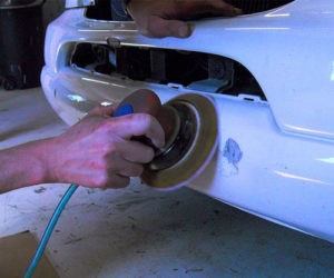 Image - DIY repair and painting of a plastic bumper
