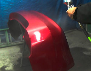 Image - DIY repair and painting of a plastic bumper