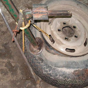 Image - Do-it-yourself tire changer repair