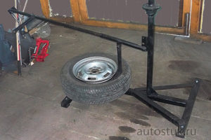 Image - Do-it-yourself tire changer repair