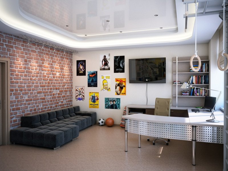 Image - DIY repair of a room for a teenage boy