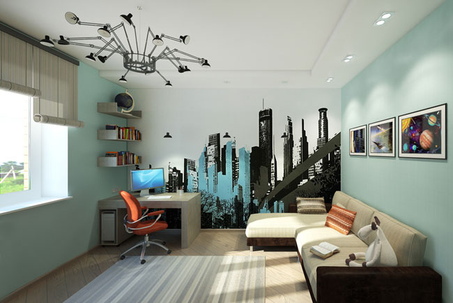 Image - DIY repair of a room for a teenage boy