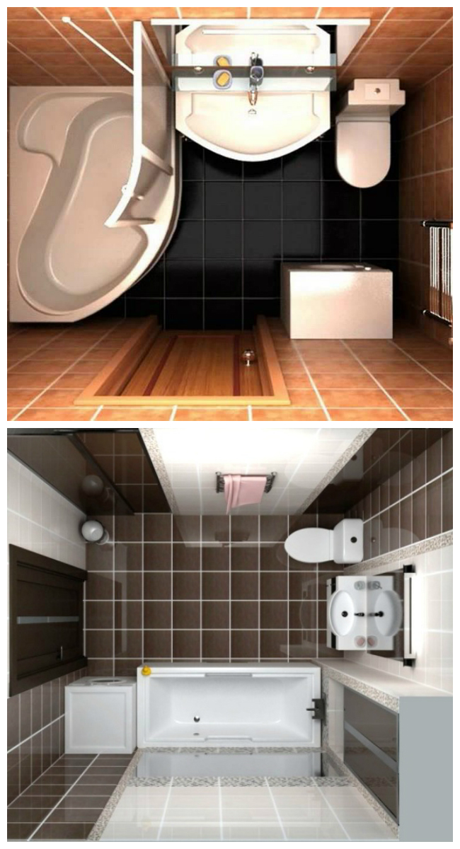 Image - DIY repair in a bathroom combined with a toilet