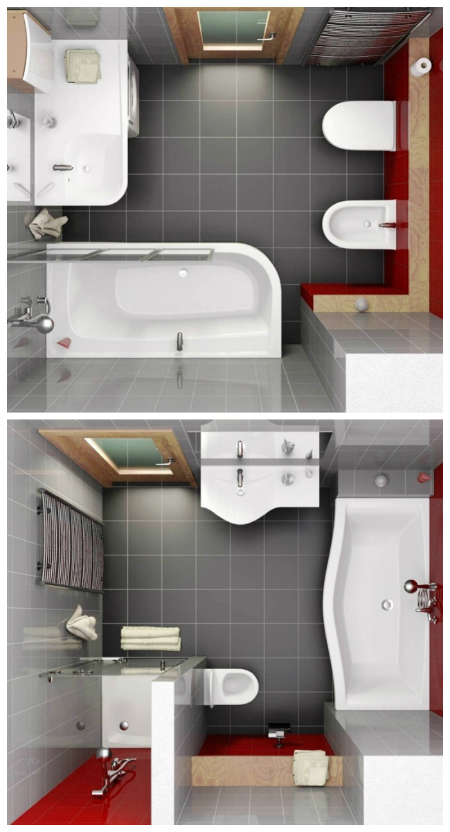 Image - DIY repair in a bathroom combined with a toilet