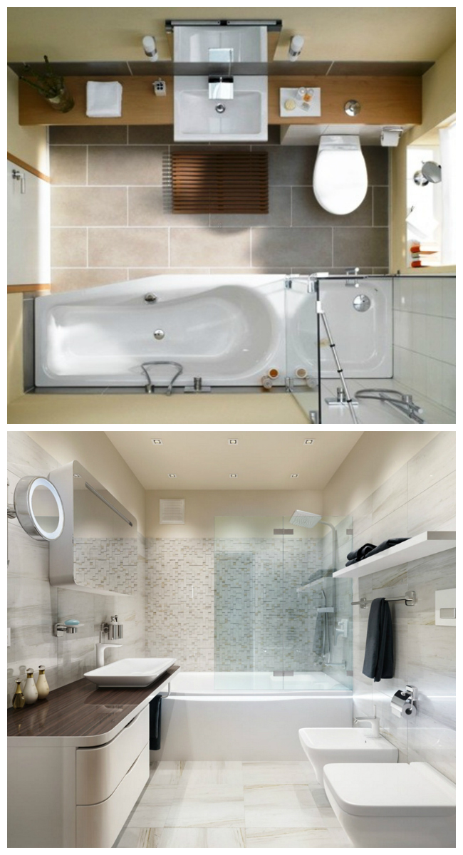 Image - DIY repair in a bathroom combined with a toilet