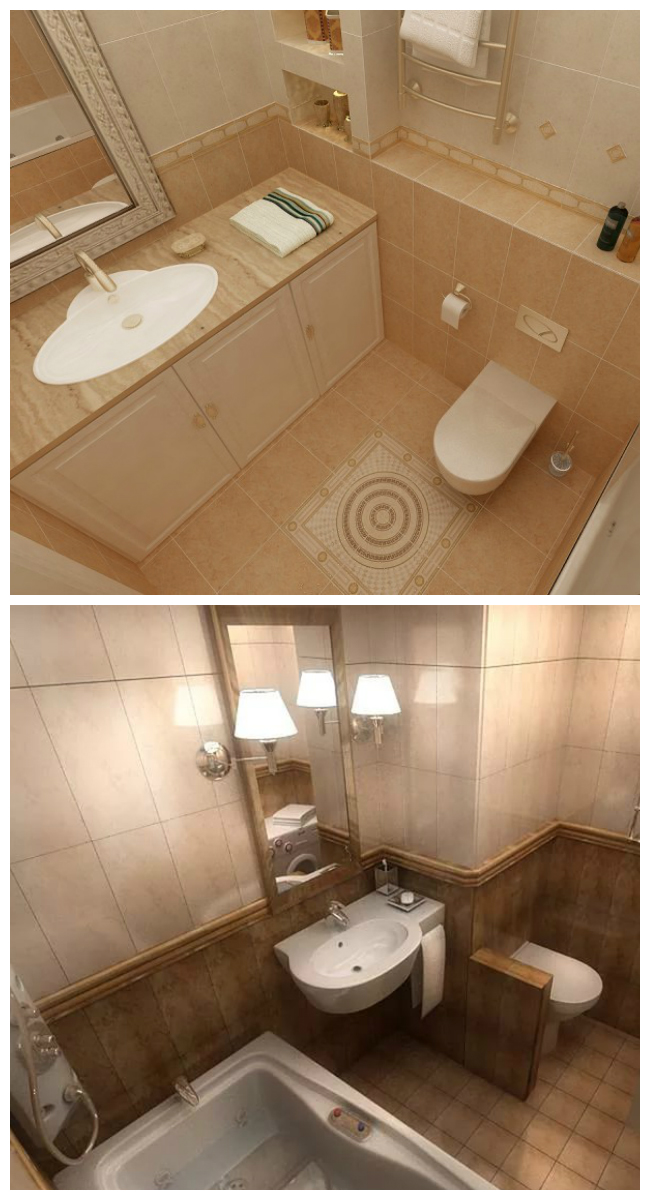 Image - DIY repair in a bathroom combined with a toilet
