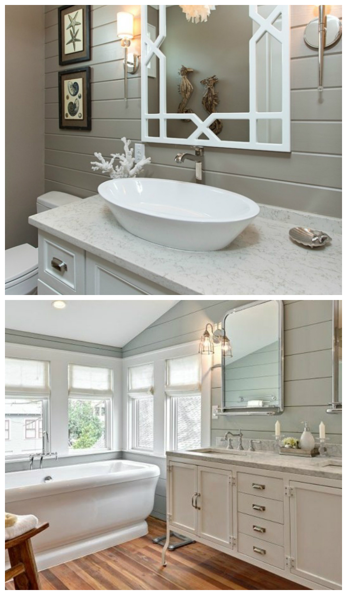 Image - Do-it-yourself budget bathroom renovation with plastic panels