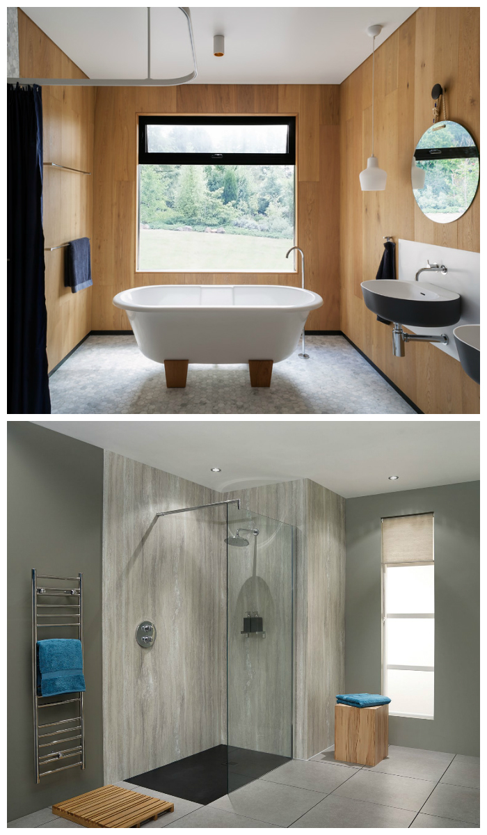 Image - Do-it-yourself budget bathroom renovation with plastic panels
