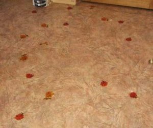 Image - DIY linoleum repair with a hole