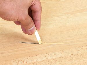Image - DIY linoleum repair with a hole