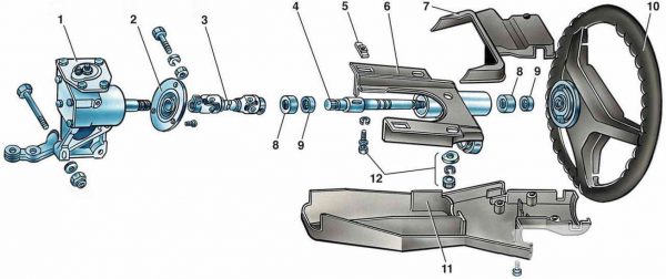 Image - Do-it-yourself repair of the steering column vaz 2104