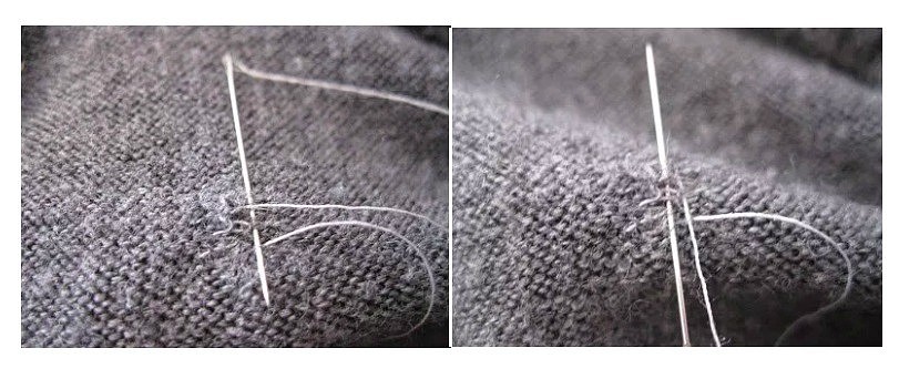 Image - DIY repair of holes on clothes