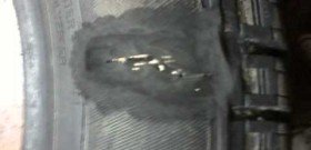 Image - DIY repair of a side cut of a truck tire