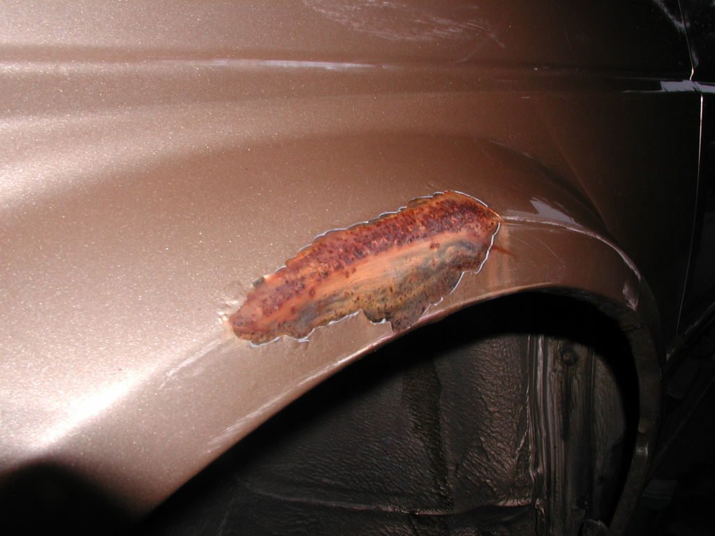 Image - DIY repair of through corrosion