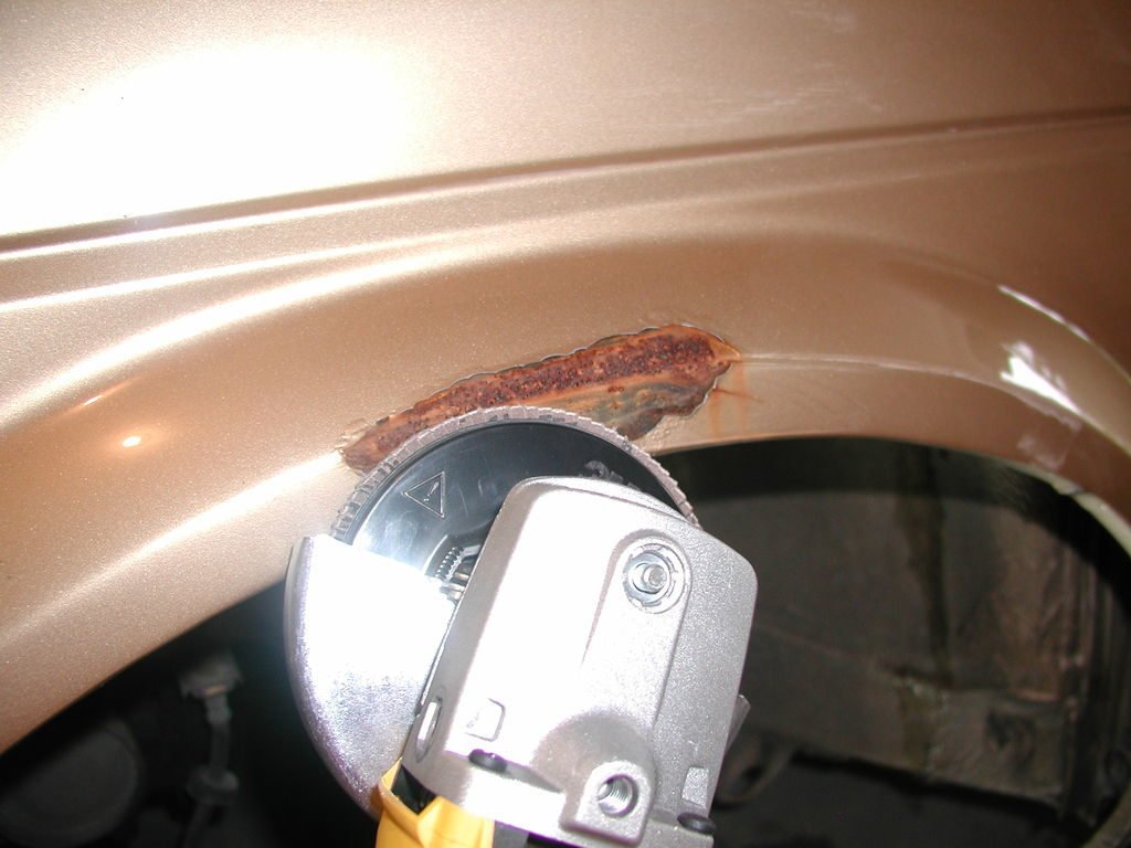 Image - DIY repair of through corrosion