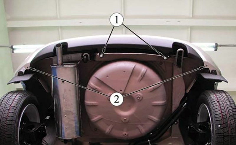 Image - DIY repair of the front bumper on Kalina