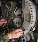 Image - Zanussi zwp 580 washing machine DIY repair bearing replacement