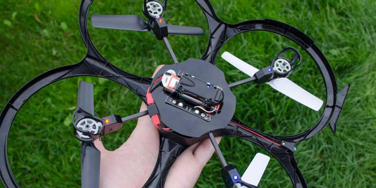 Image - Pilotage ufo quadrocopter DIY repair